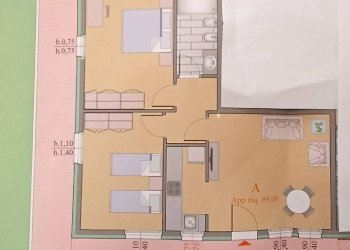 Planimetria - Trilocale via dell'Arno, Montelupo Fiorentino - foto 16