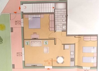 Planimetria - Trilocale via dell'Arno, Montelupo Fiorentino - foto 17