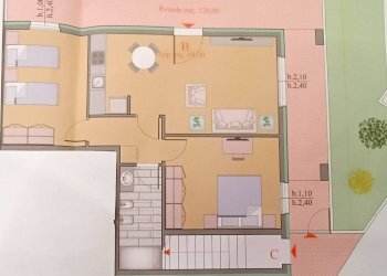 Planimetria - Three-room apartment via dell'Arno, Montelupo Fiorentino - photo 15