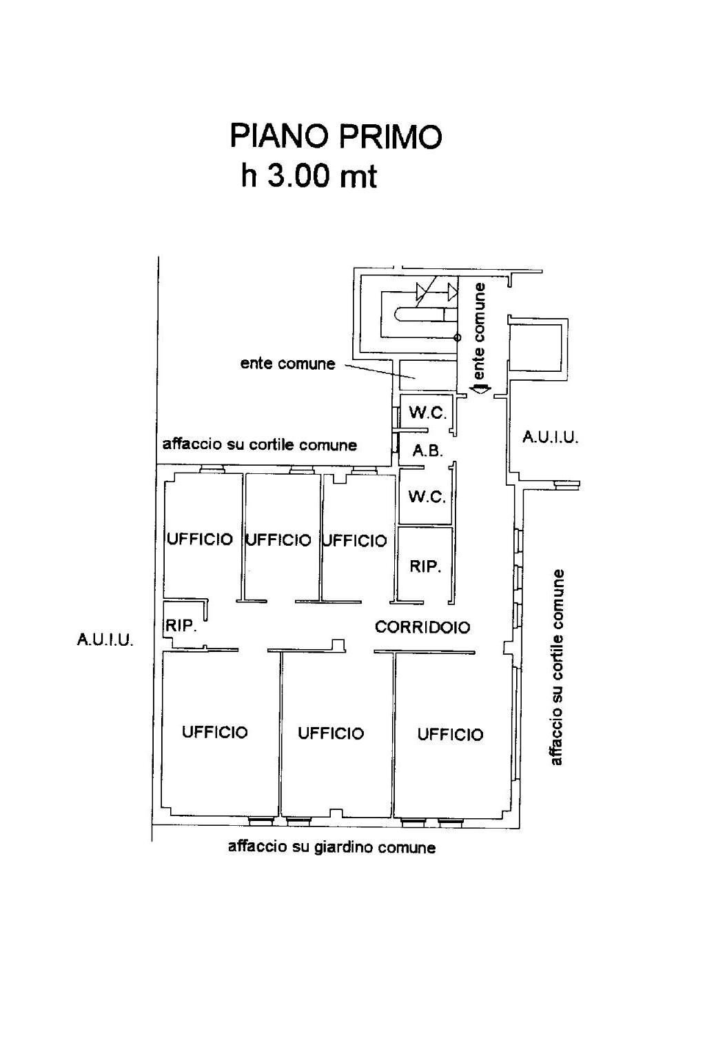 Ufficio via Achille Grandi, 46, Rho - planimetria 1