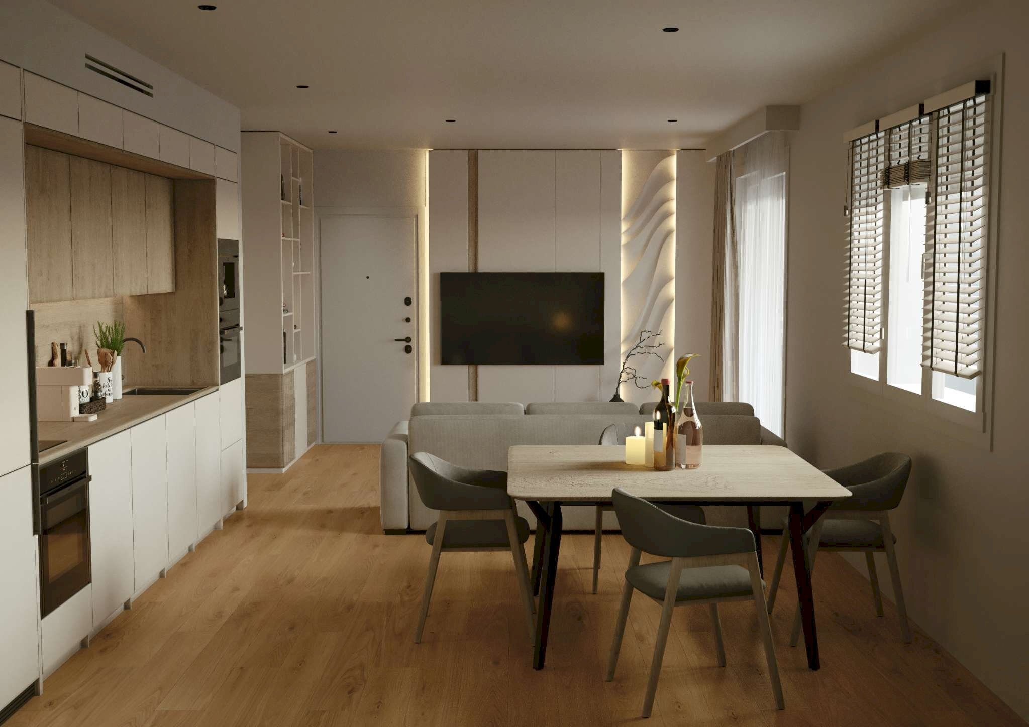 1 - Trilocale via Pertini, Tribiano - foto 1