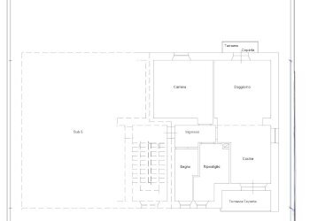 planimetria - Appartamento Via Umbria, Macomer - foto 35