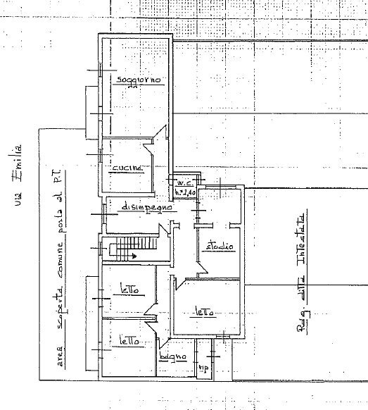 Apartment Alseno - floor plans 1