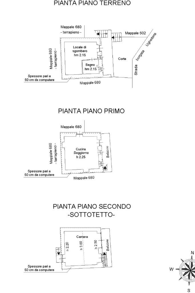 Casa semi indipendente Borgata ughettera, Giaveno - planimetria 1