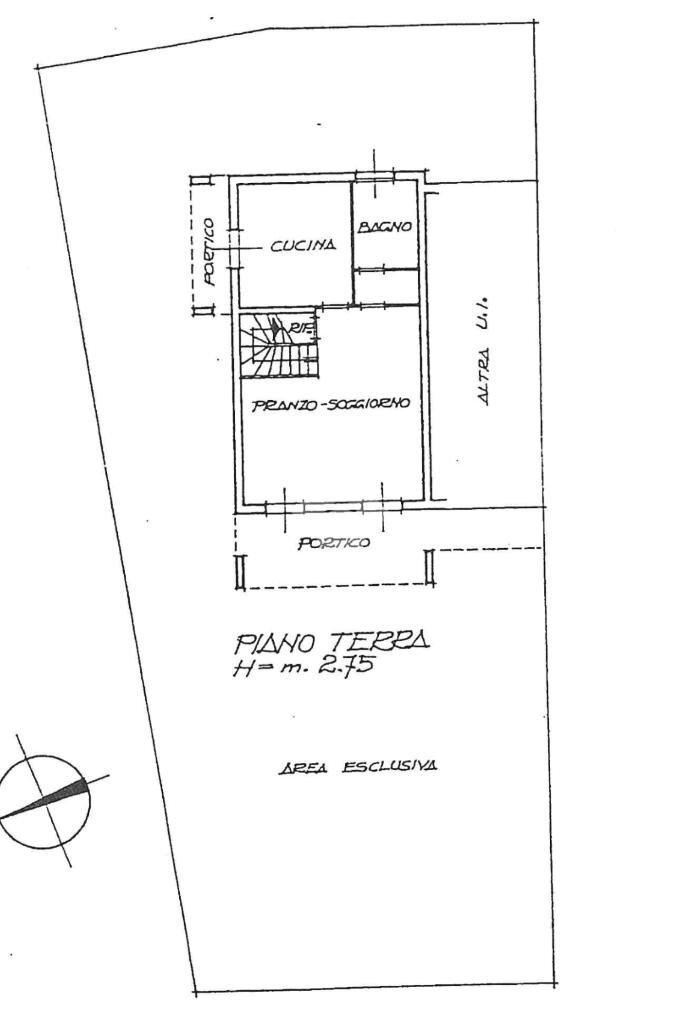 Porzione di casa Via Matilde Serao, Reggio nell'Emilia - planimetria 1