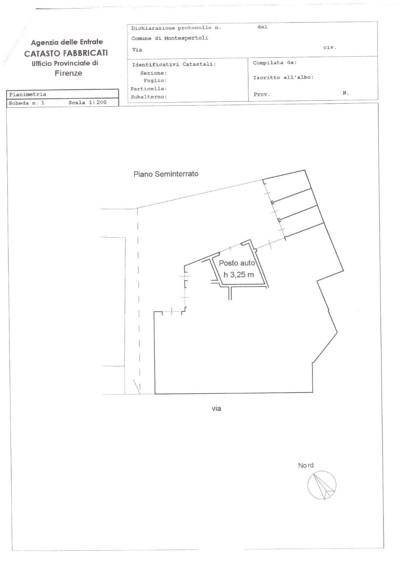 Foto 17 - Apartment Montespertoli - floor plans 1