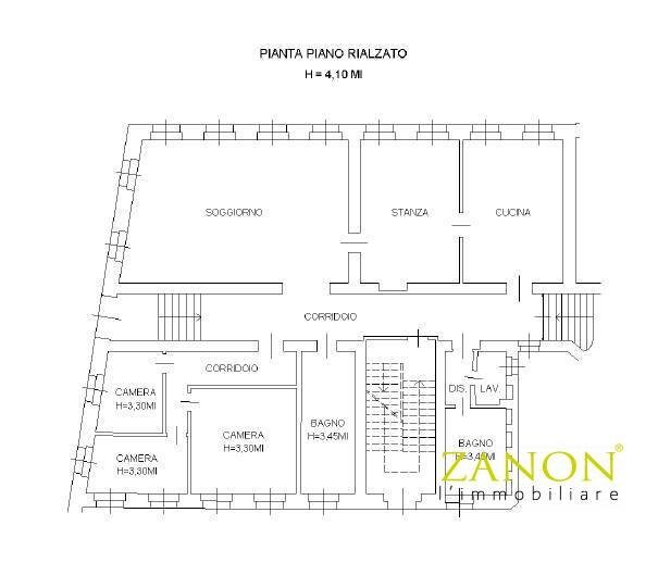 Foto 33 - Apartment Via Favetti, Gorizia - floor plans 1