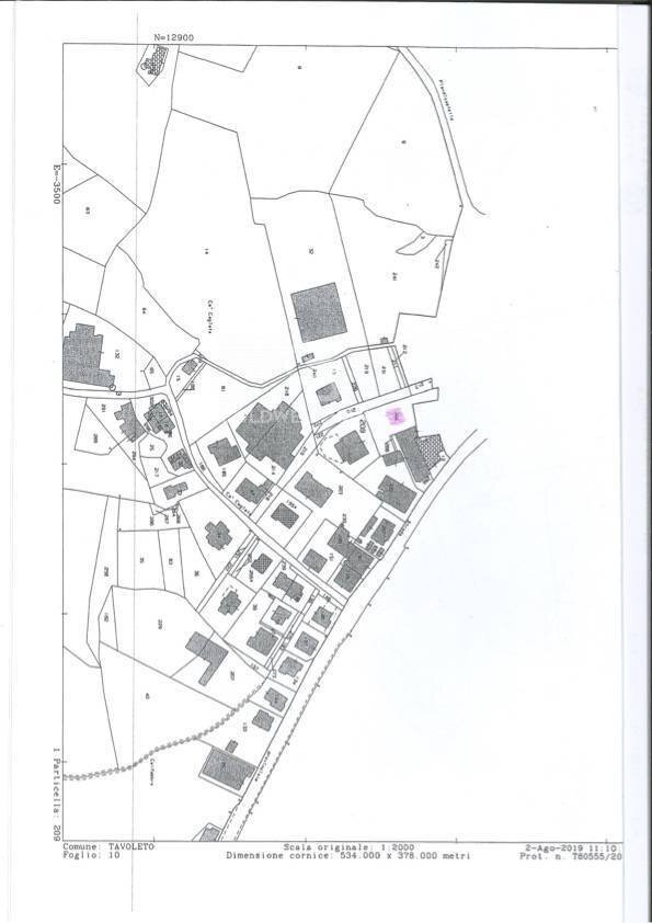 Foto 27 - Terreno edificabile Via dell'Artigianato
 
s.n.c, Tavoleto - planimetria 1