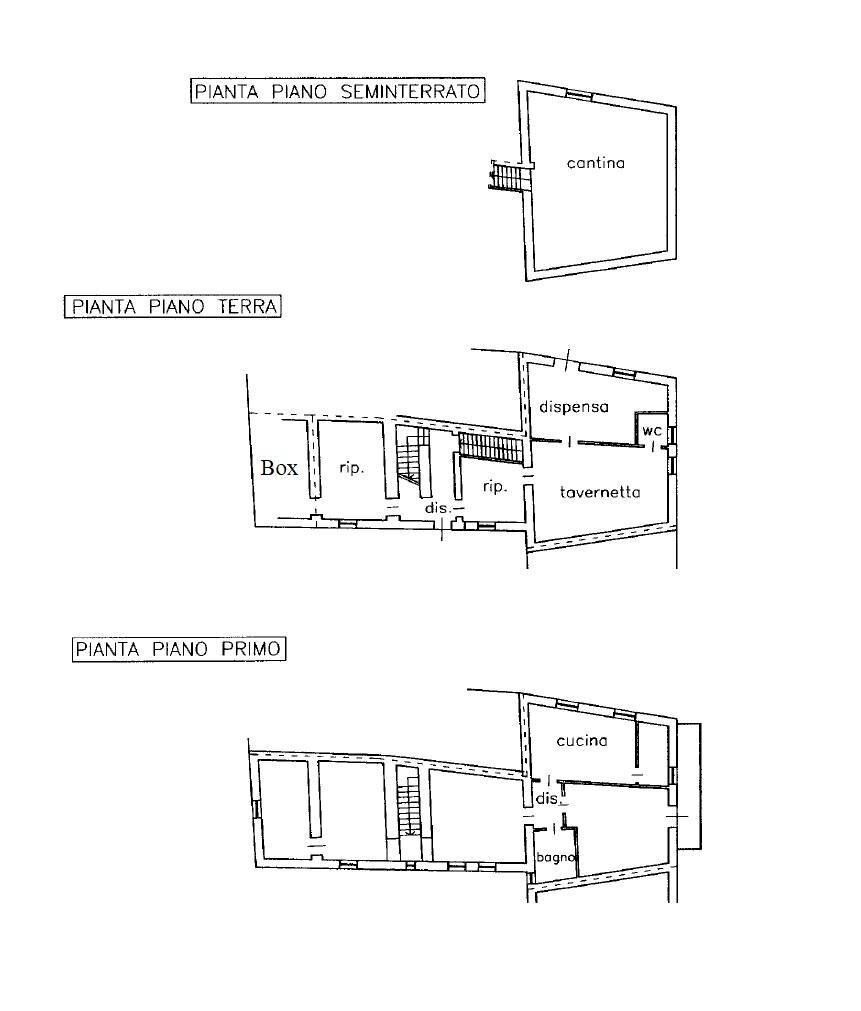Foto 4 - Casa indipendente Via Dei Tigli, Vigolzone - planimetria 1