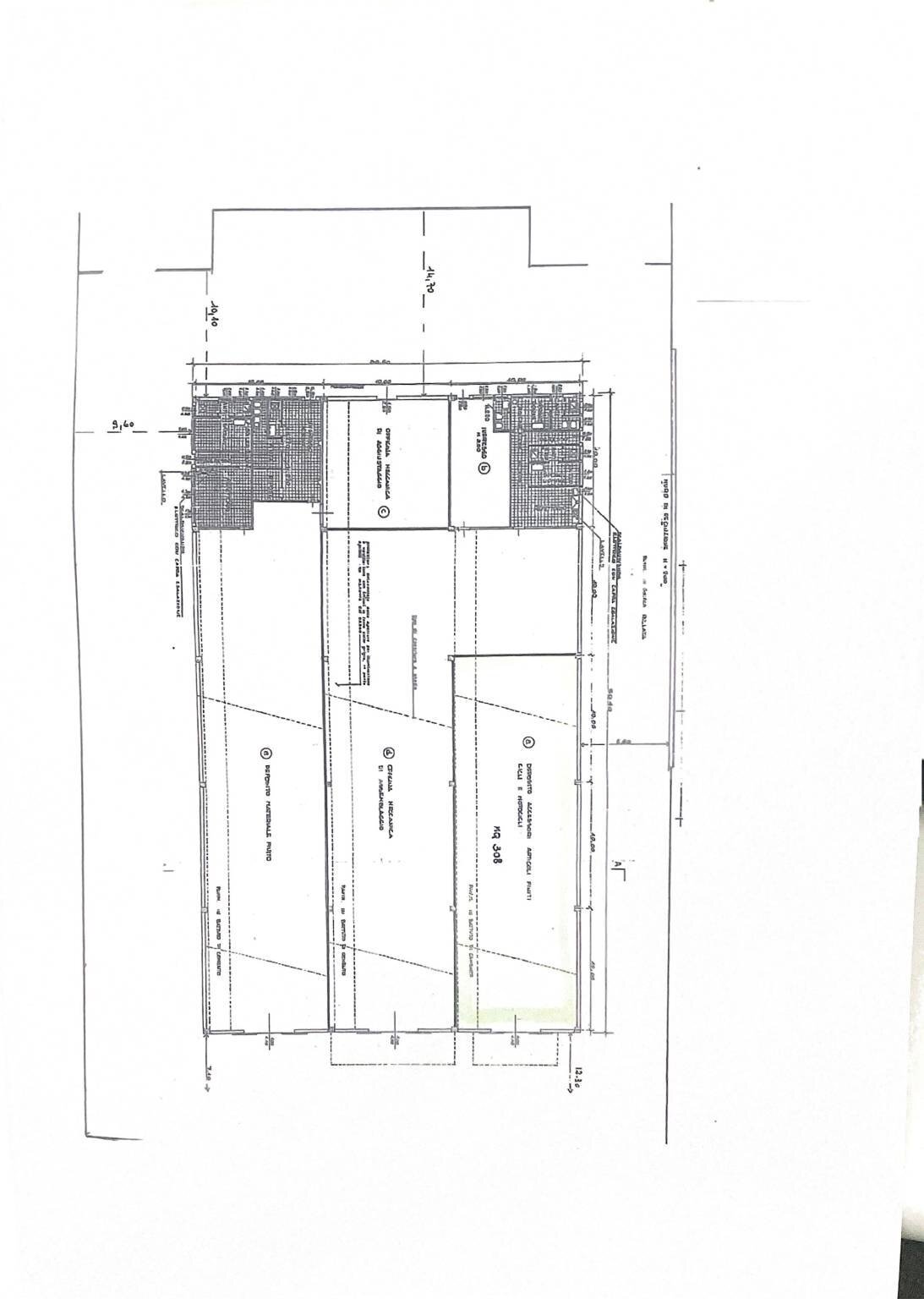 Warehouse via Achille Grandi, Granarolo dell'Emilia - floor plans 1
