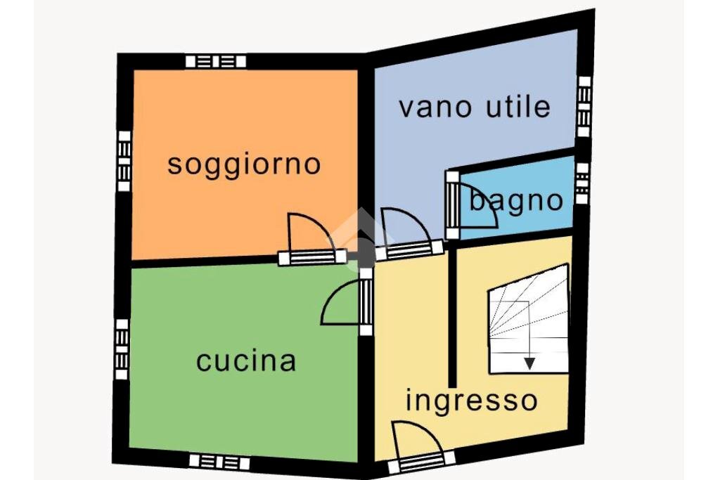 Semi-detached house Via Antica di Avosso, Casella - floor plans 1