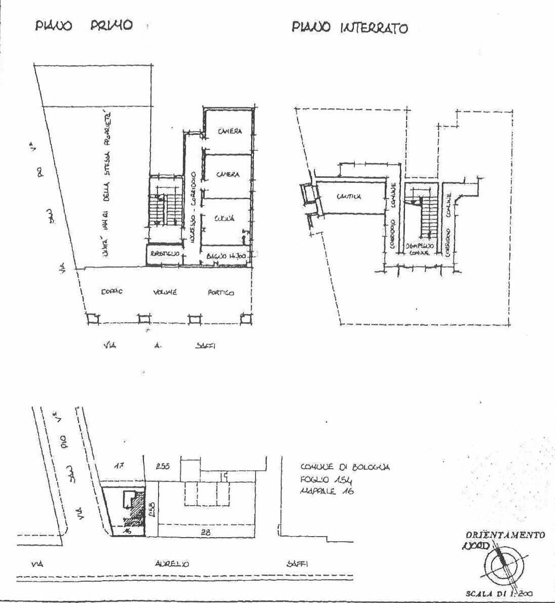 Apartment Bologna - floor plans 1