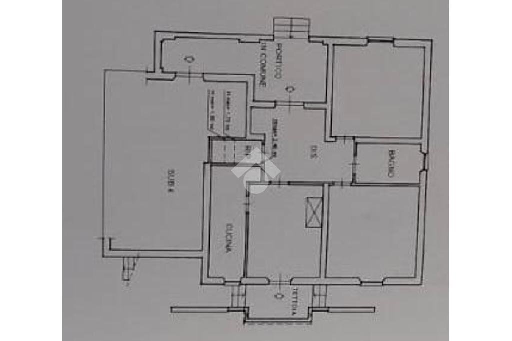 Casa semi indipendente Vicolo Turì, Sarzana - planimetria 1