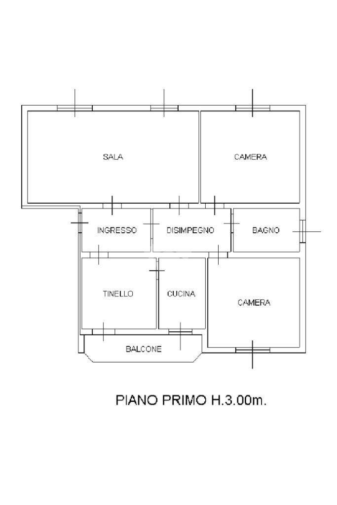 Casa indipendente Via Canale, Casalgrande - planimetria 1