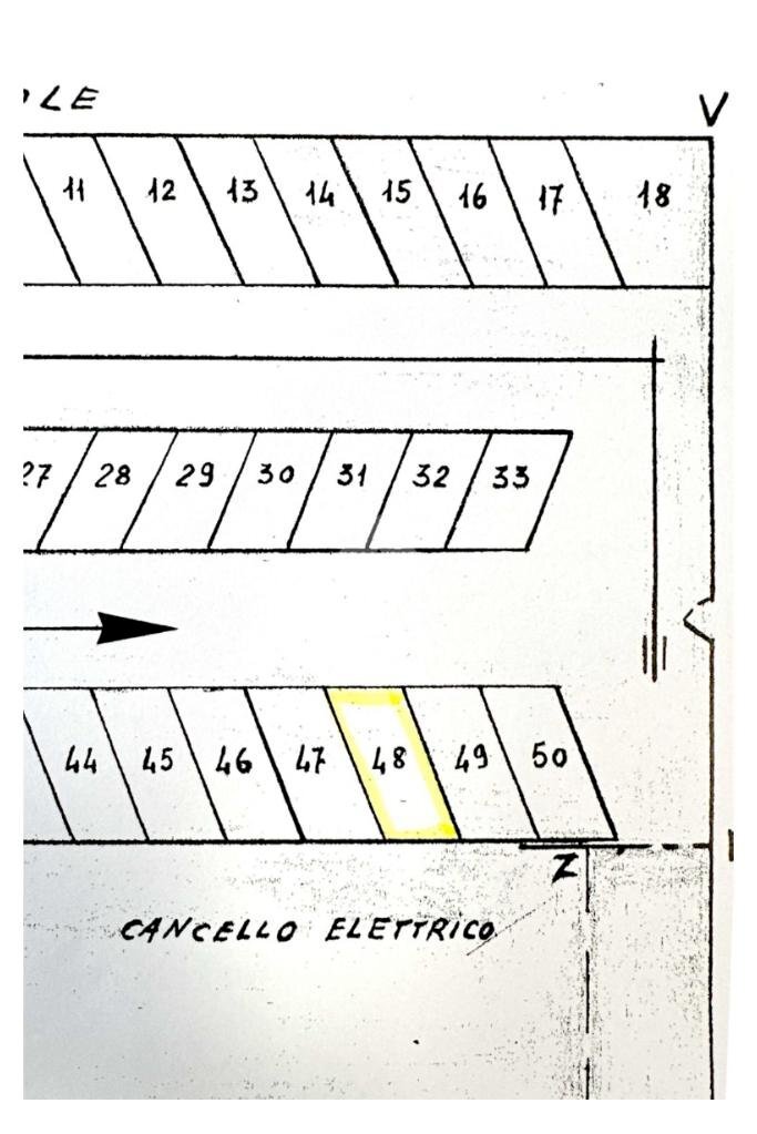Parking space Via Allason, Grugliasco - floor plans 1