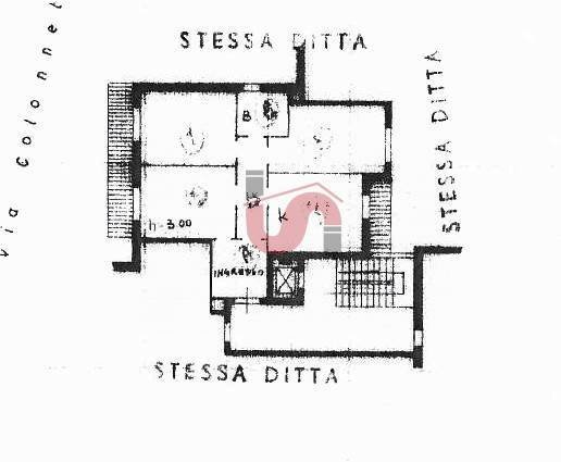 Foto 12 - Three-room apartment Via Polcari, Benevento - floor plans 1
