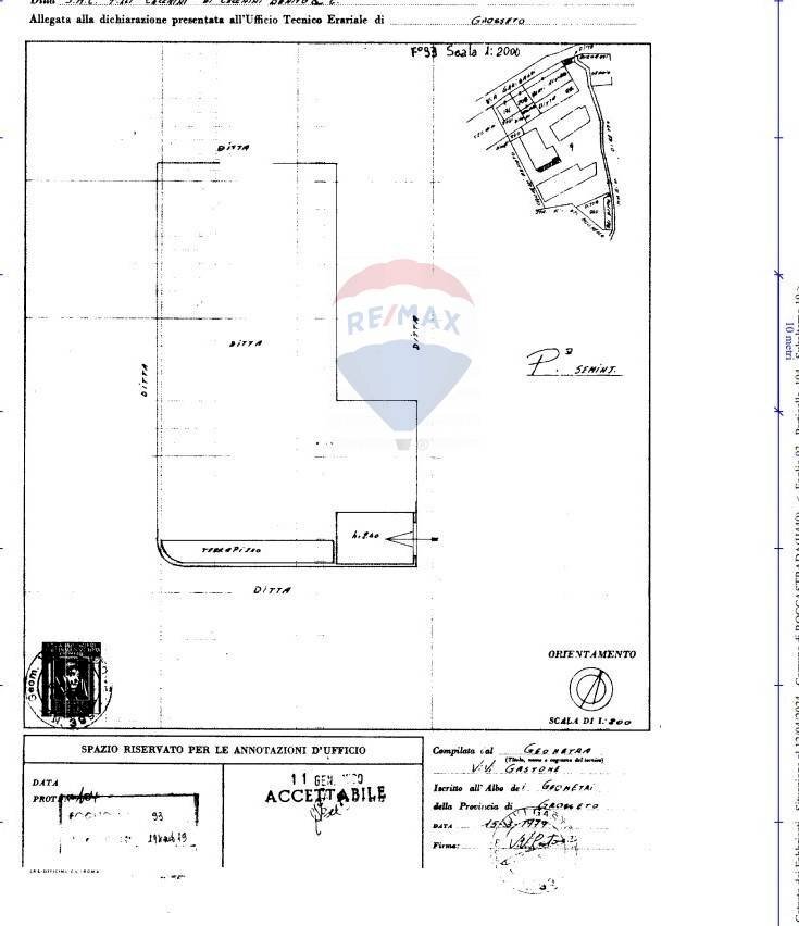 PLANIMETRIA - Appartamento VIA GARIBALDI
 
53C, Roccastrada - planimetria 1