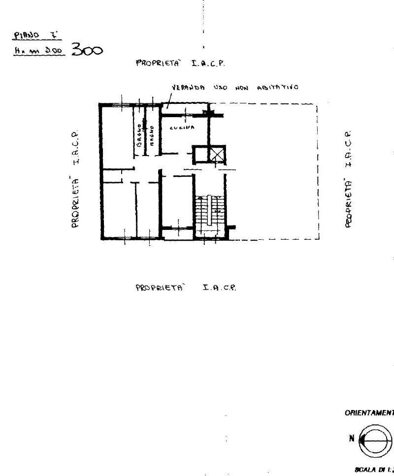 planimetria - Apartment via Fleming, 32, Torino - floor plans 1