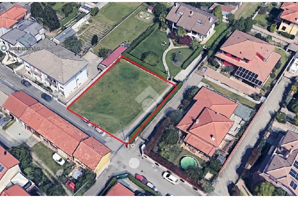 Building land Via Damiano Chiesa, Nerviano - floor plans 1