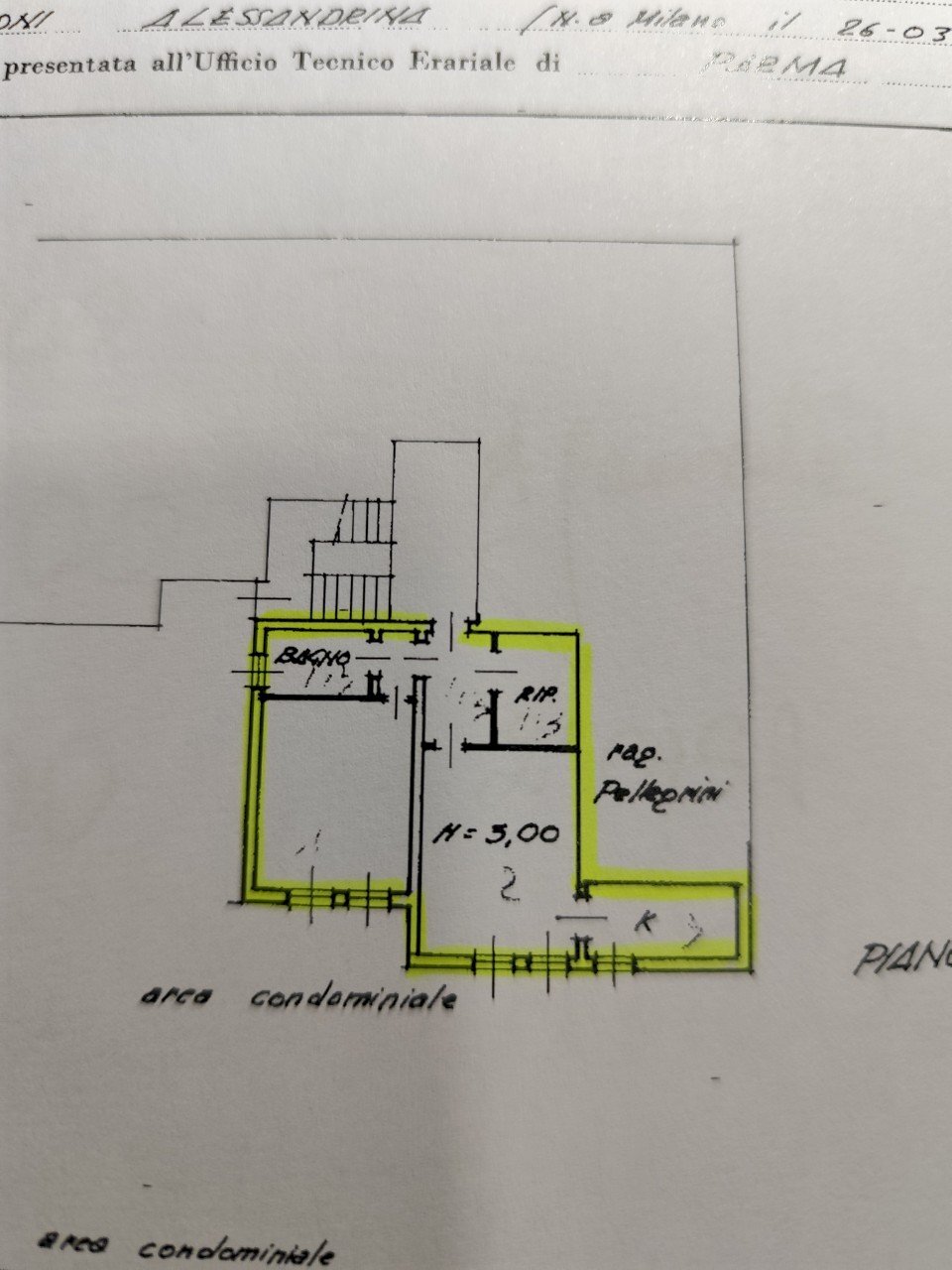 Apartment Parma - floor plans 1