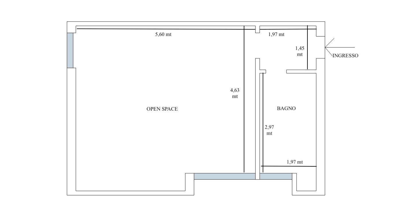 Foto 25 - One-room apartment via Stanislao Mancini
 
4, Milano - floor plans 1