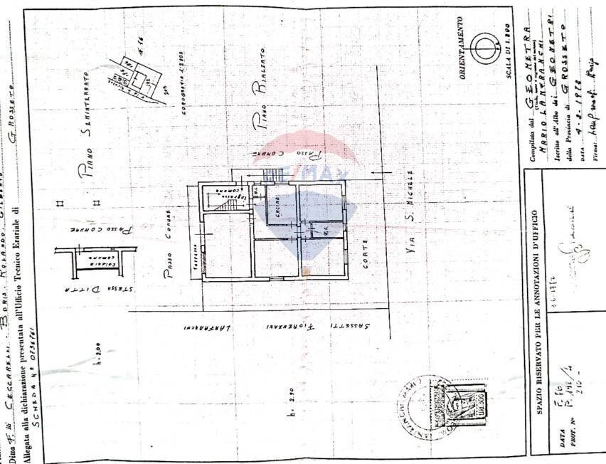 PLANIMETRIA - Apartment VIA SAN MICHELE
 
3, Roccastrada - floor plans 1
