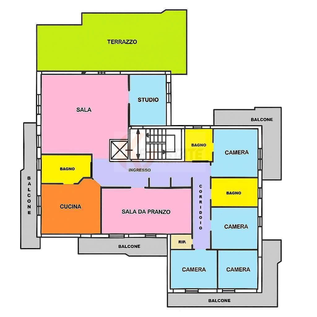 Foto 24 - Attic Via Alivia
 
15, Sassari - floor plans 1