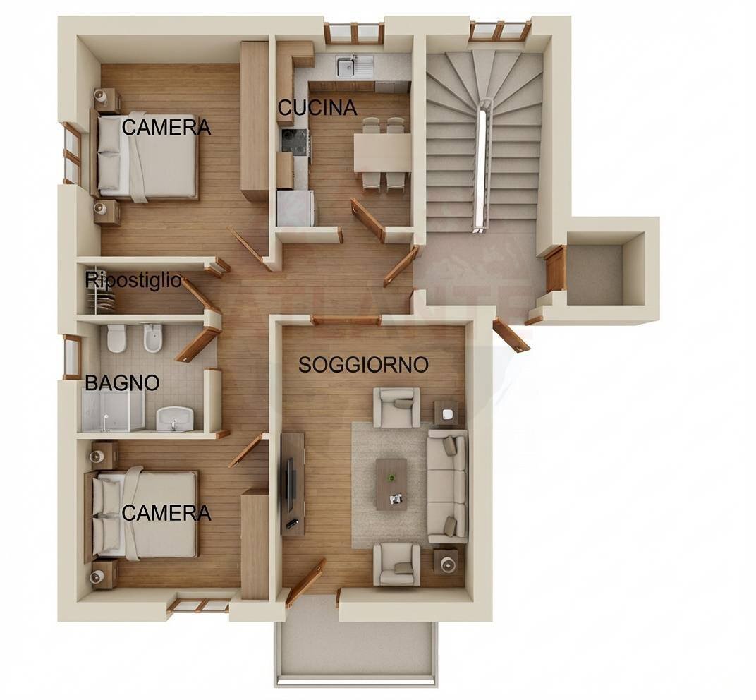 Foto 47 - Appartamento Viale Italia
 
2, Brescia - planimetria 1