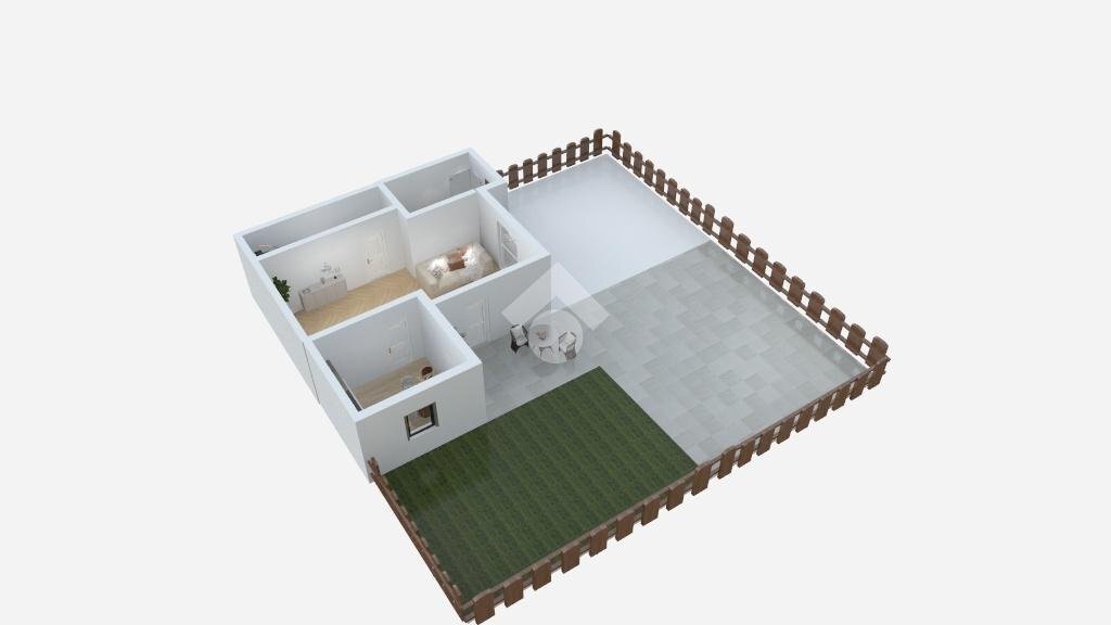 Porzione di casa Via Don Luigi Sturzo, Abbiategrasso - planimetria 1