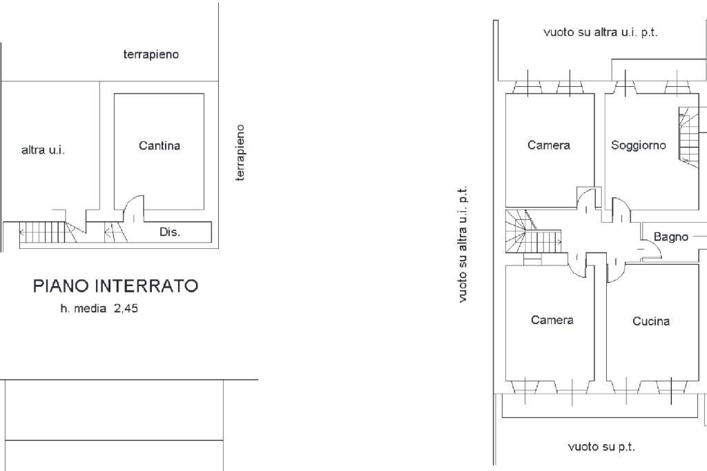 Apartment Via Roma, Almese - floor plans 1