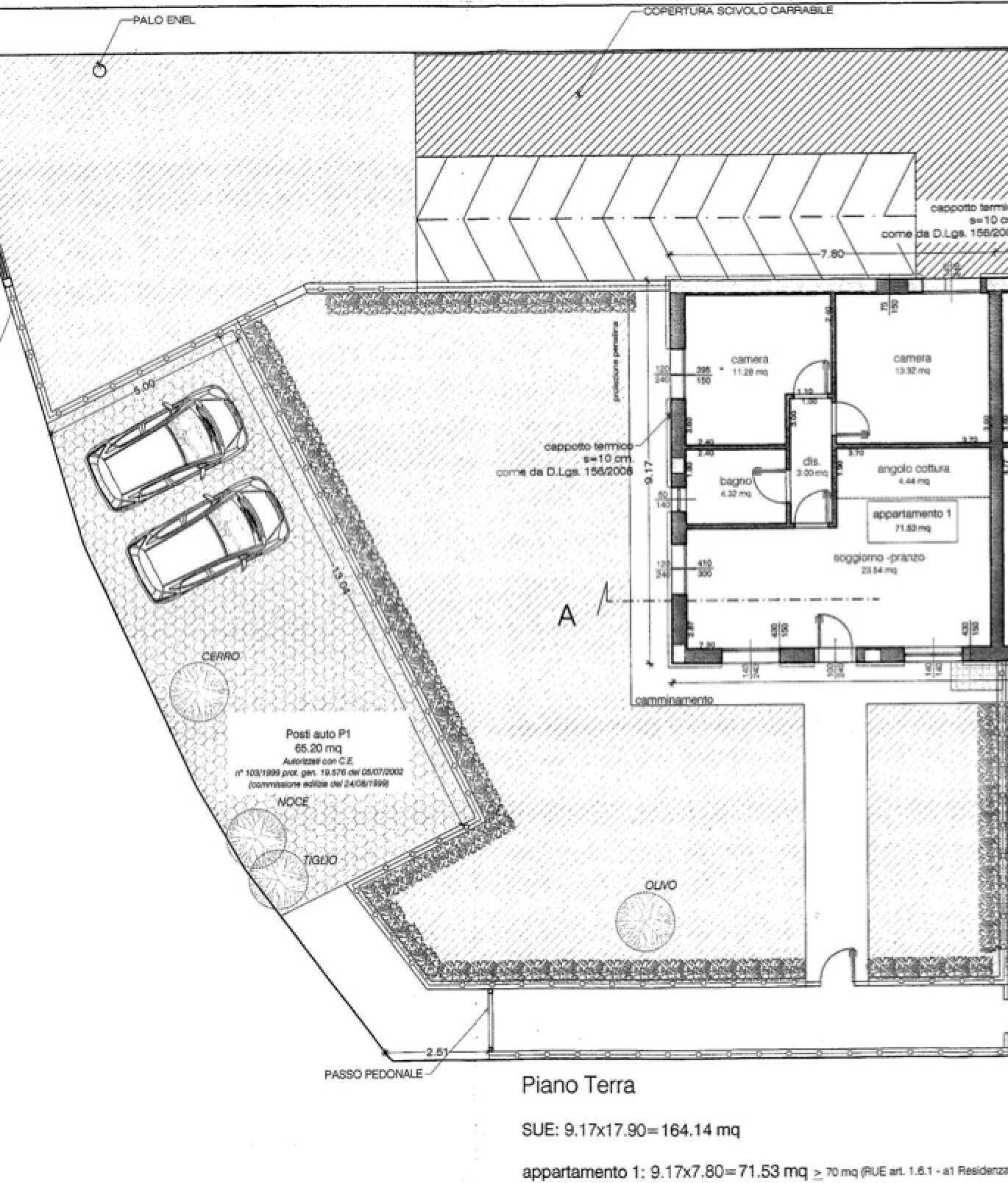 Foto 18 - Casa semi indipendente Viale Venezia
 
53, Riccione - planimetria 1
