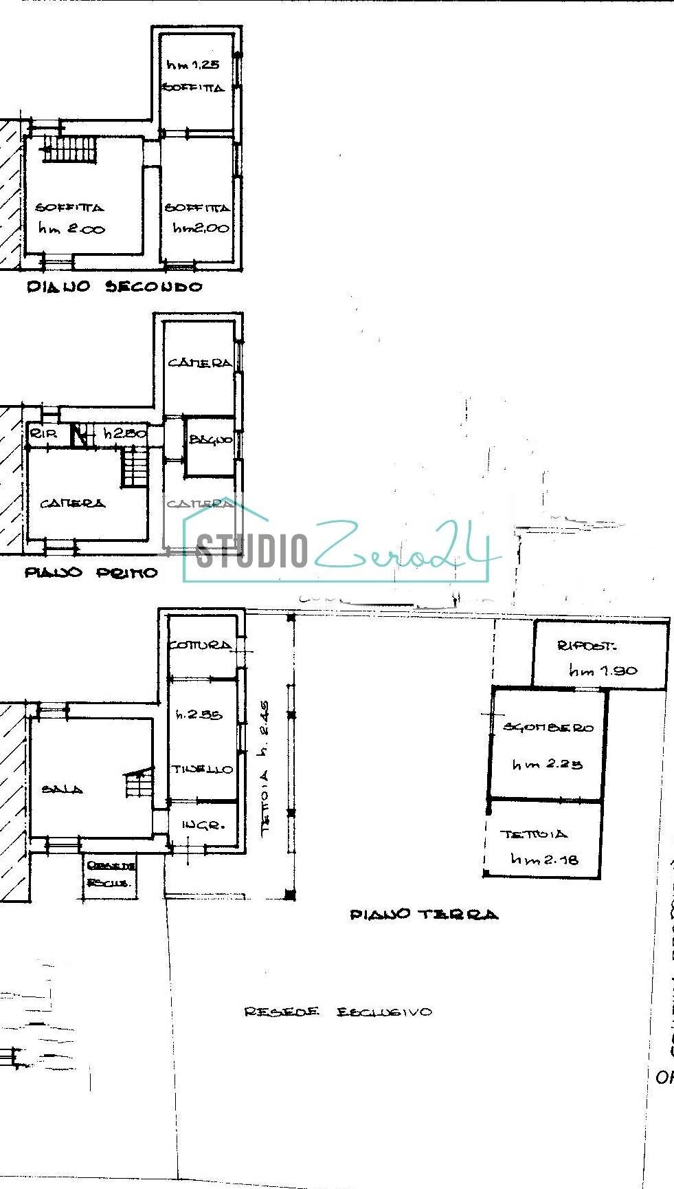Foto 38 - Casa semi indipendente via fornace, Seravezza - planimetria 1