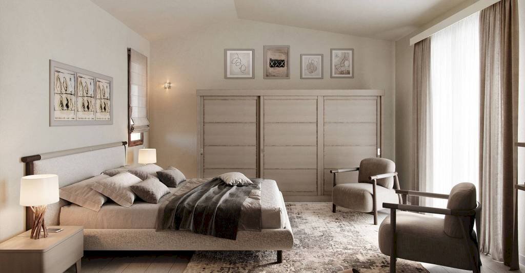 Camera da letto - Bilocale via del Greto, 1, Bologna (zona Borgo Panigale) - foto 2