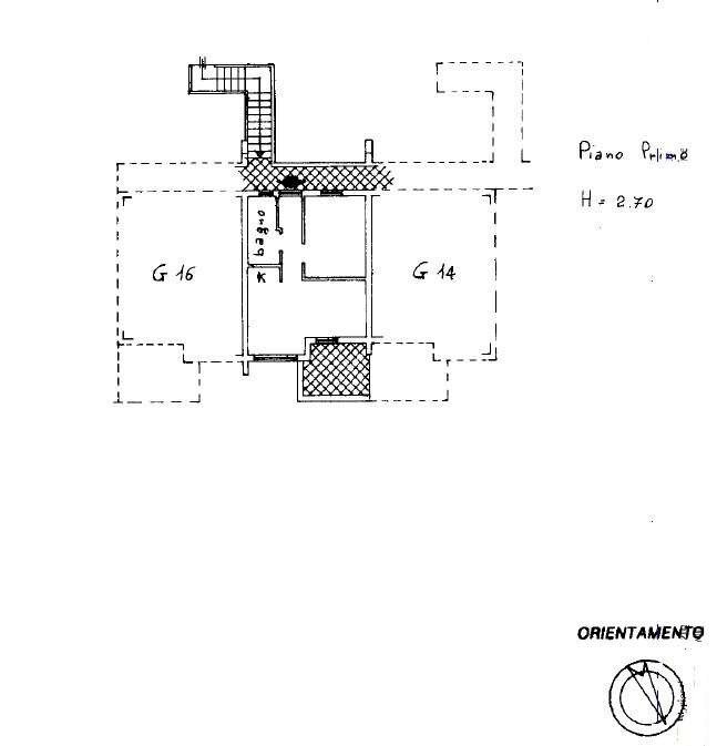Bilocale via Valle della Luna 24, Stintino - planimetria 1