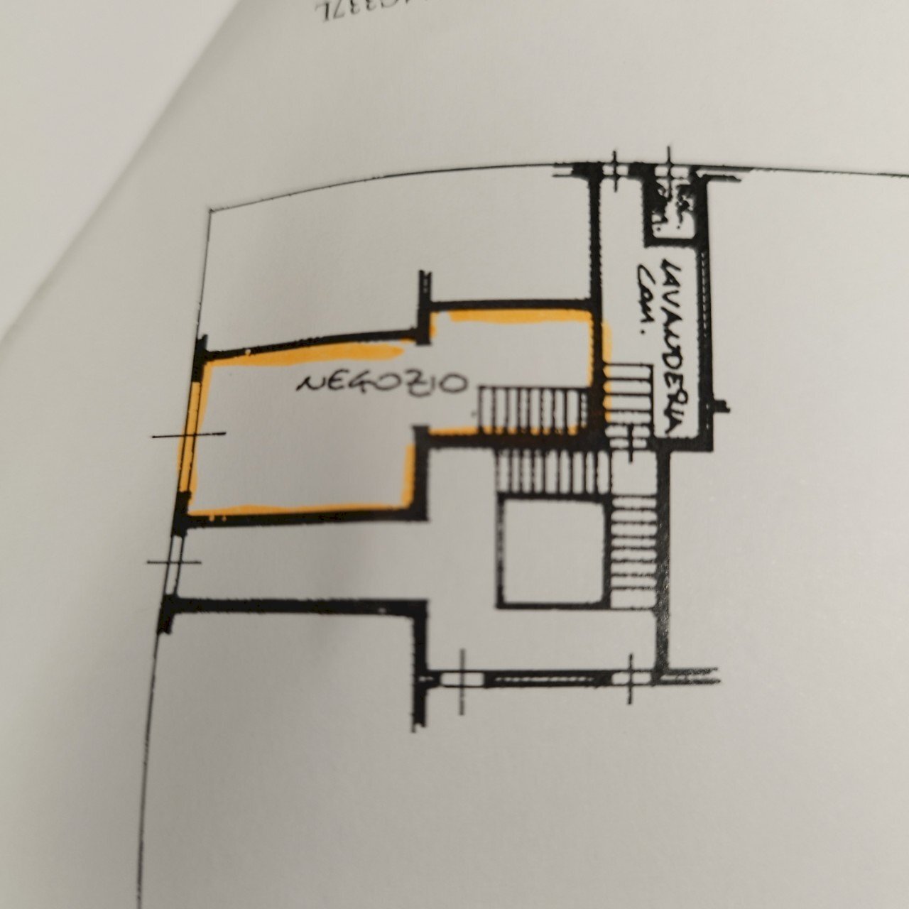 Negozio Parma - planimetria 1