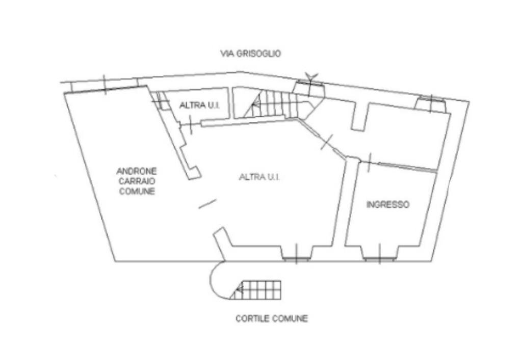 Casa semi indipendente Via grisoglio, Rivarolo Canavese - planimetria 1