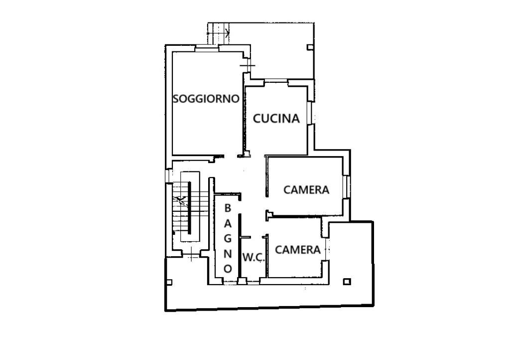 Villa Via Roma, Rifreddo - floor plans 1