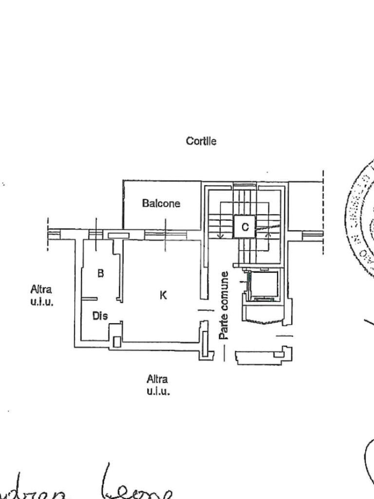 Monolocale Via Romeo Salvini, Trezzano sul Naviglio - planimetria 1