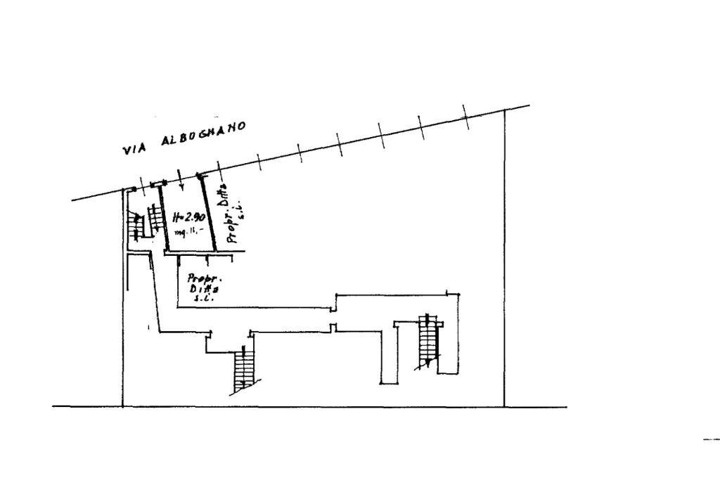 Box Via Albugnano, Torino (neighborhood Borgo Po) - floor plans 1