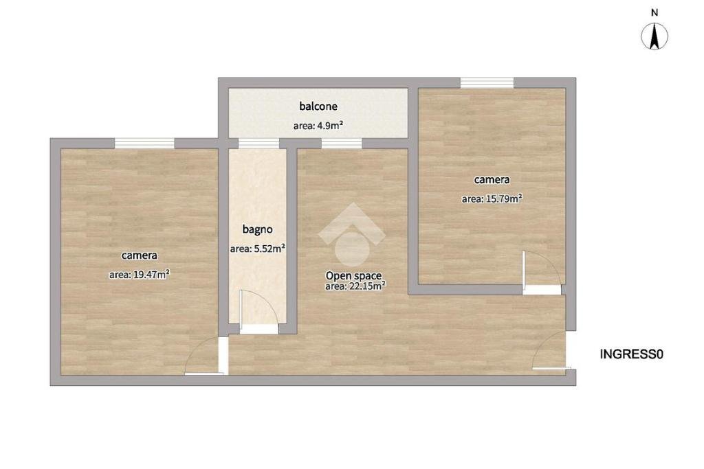 Trilocale Via Costacavalli, Savona (zona Legino) - planimetria 1