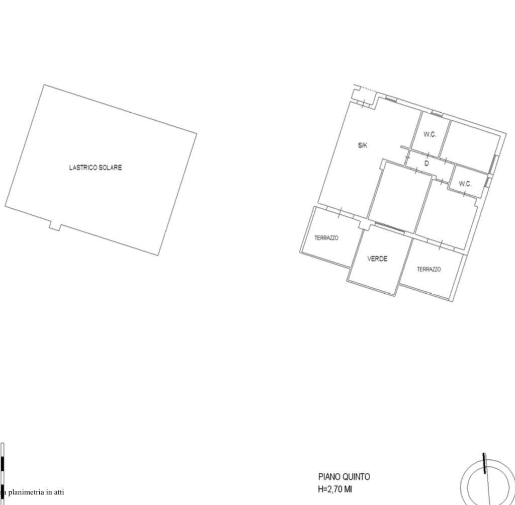 Foto 57 - Attic Calcinaia - floor plans 1