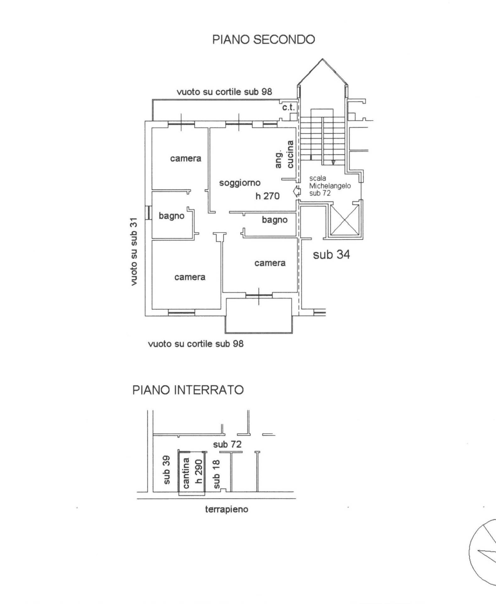 Foto 37 - Appartamento Alessandria - planimetria 1