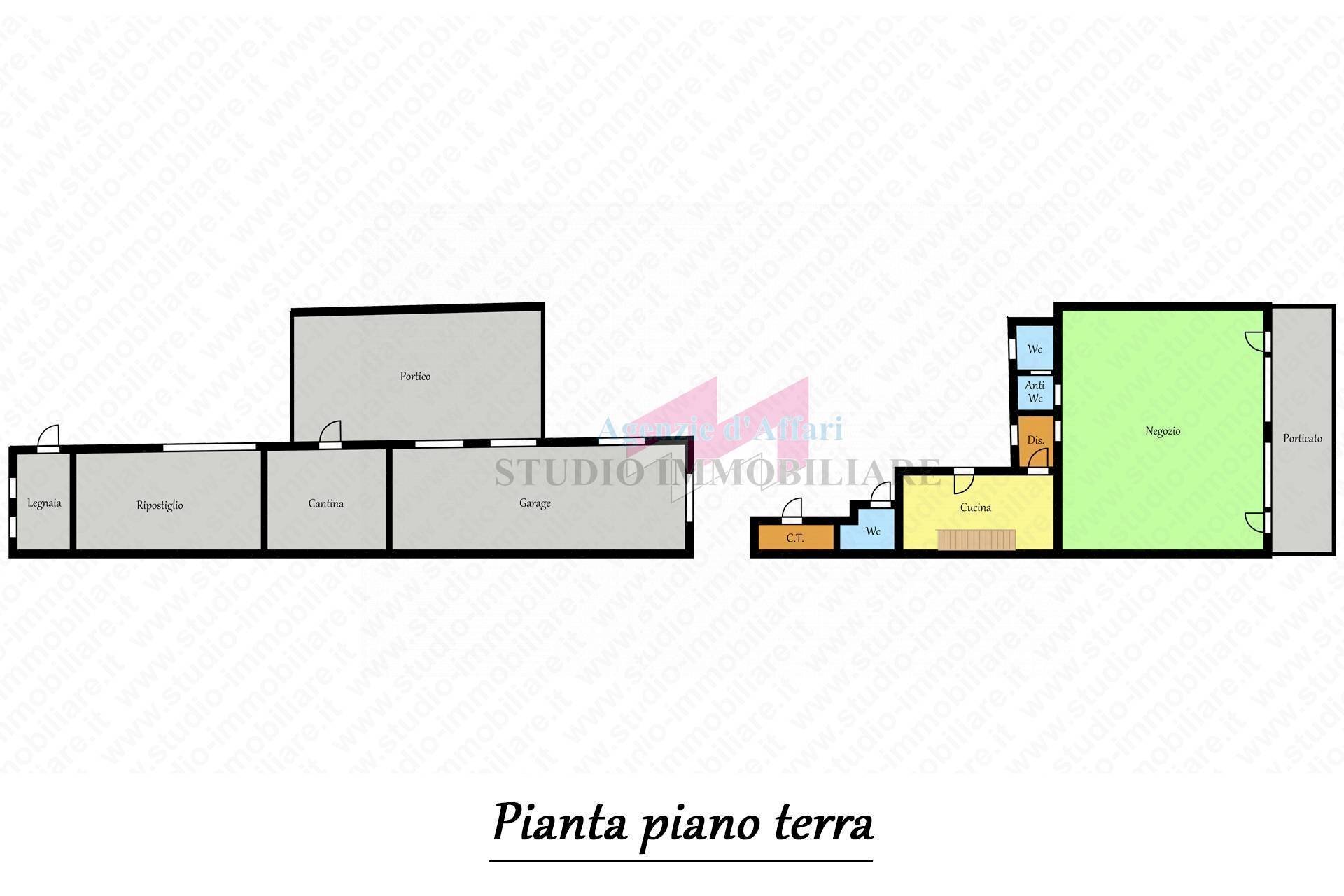 Foto 9 - Casa semi indipendente via Vittorio Emanuele II
 
75, Bergantino - planimetria 1