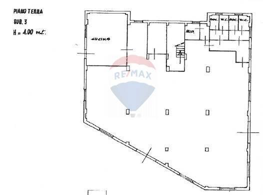 Pianta 2D - Villa Contrada Archi, Scordia - planimetria 1