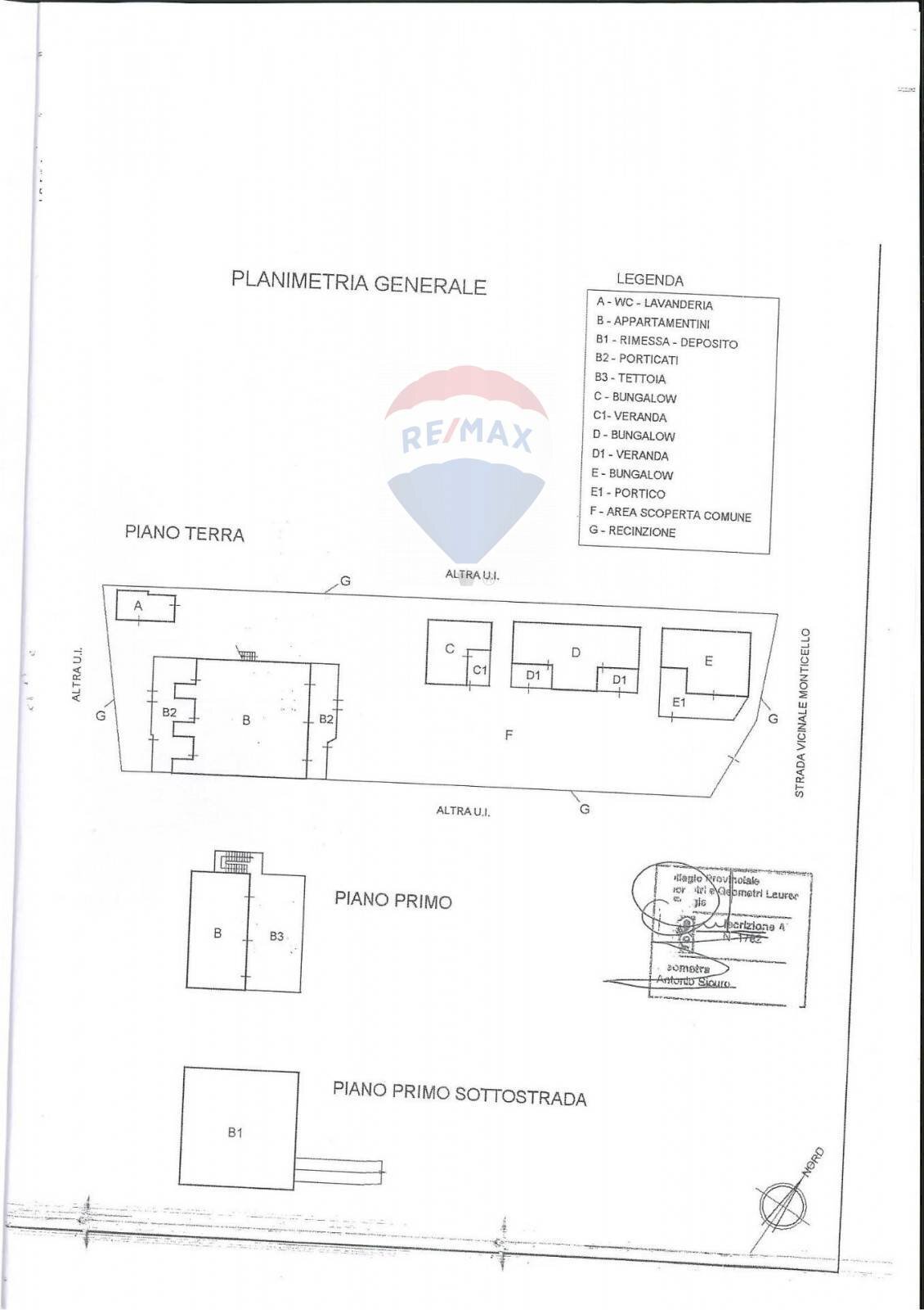 Pianta 2D - Hotel Località Montincello, Vieste - planimetria 1