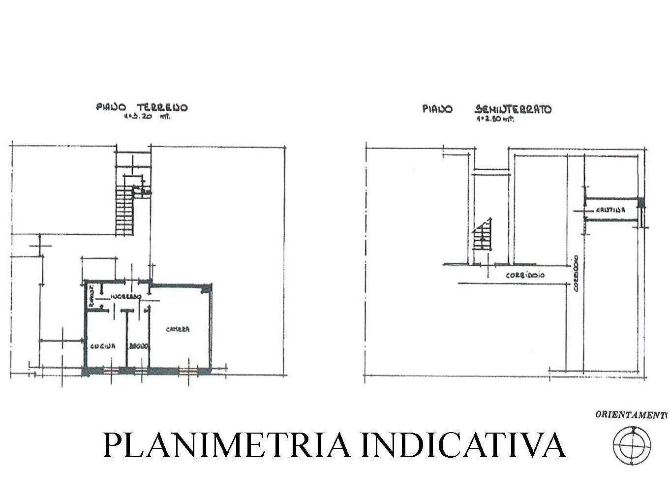 Foto 14 - Bilocale Via Matteotti
 
107, Gaglianico - planimetria 1