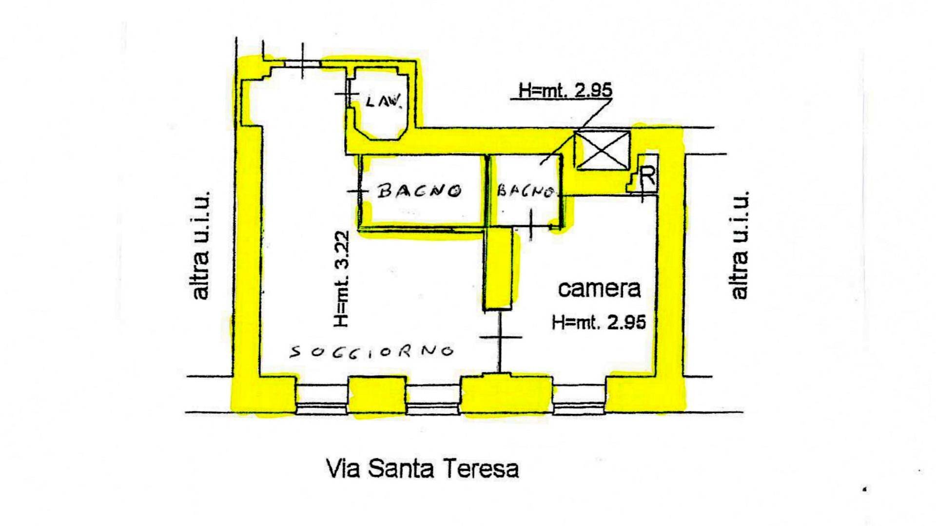 Foto 25 - Two-room apartment Via Santa Teresa
 
10, Torino - floor plans 1