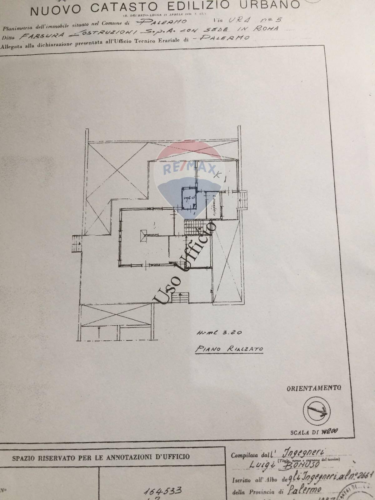 Pianta 2D - Villa Palermo - planimetria 1