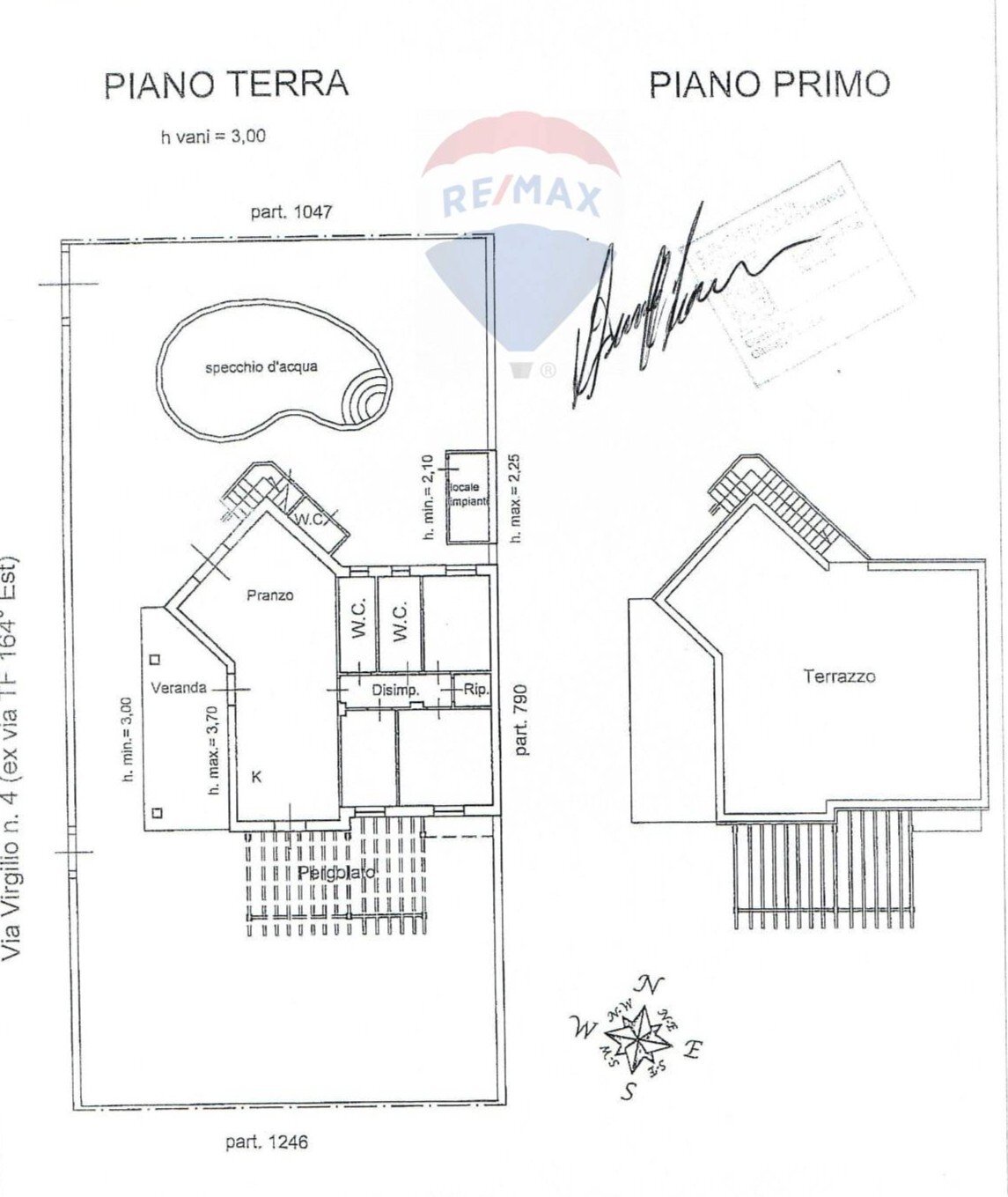 Pianta 2D - Villa Campobello di Mazara - planimetria 1