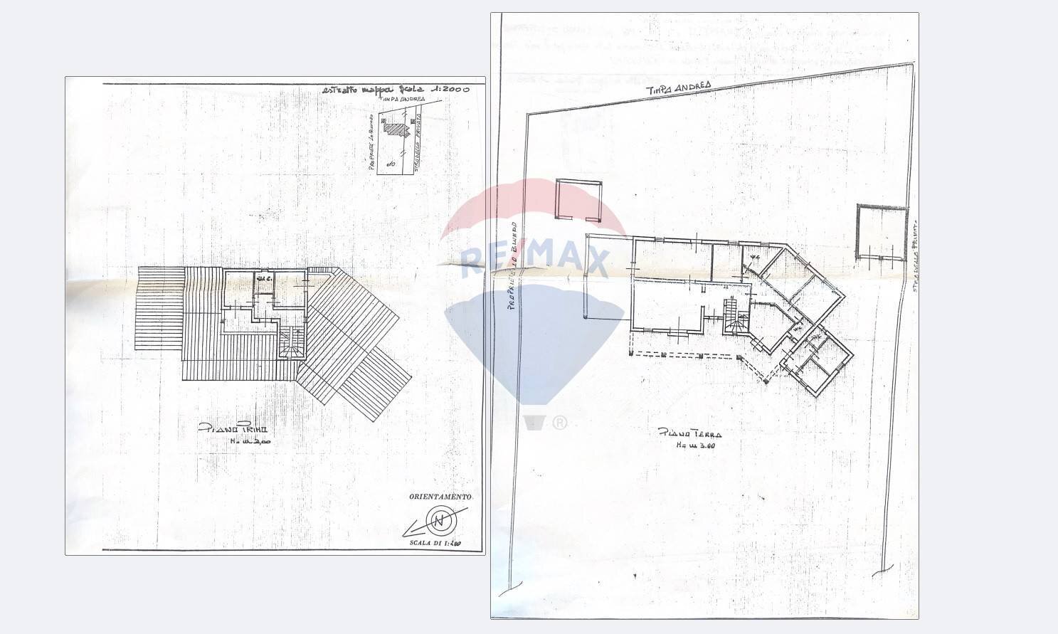 Pianta 2D - Villa Contrada Piano Inferno, Trappeto - floor plans 1